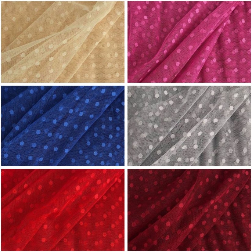 Elegant wrap dress - dotted - Various colors - Size: M/L