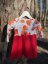 "Bohemia" dress - MOM and DAUGHTER - Red poppies - Size: XS