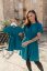Girls' dress "Luna" basic - Petrol