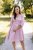 "Boho Breeze" dress - powder old pink
