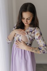 Dress "Bohemia" - LILA flowers