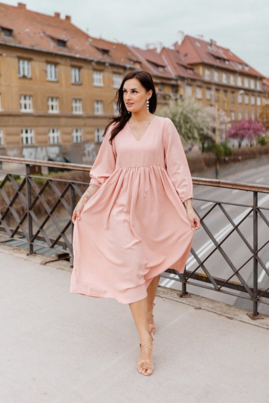 Linen dress "Boho Breeze"  -  different colors