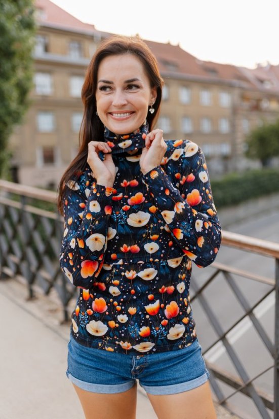 Bavlněný rolák– různé barvy a vzory