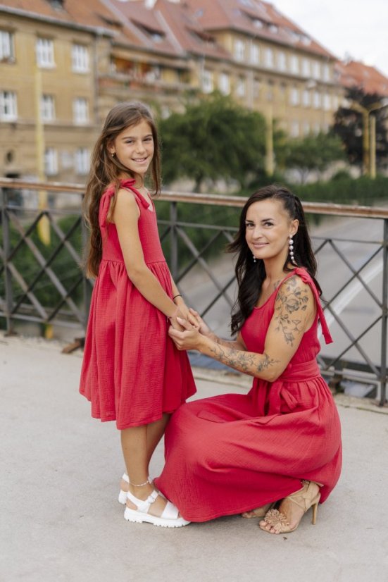"Aura" dress MUM AND DAUGHTER - basic - different colors