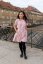 "Luna" Basic Dress - Old pink - Size: XL/2XL