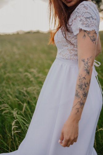 Svatební šaty – Dalia - Velikost S