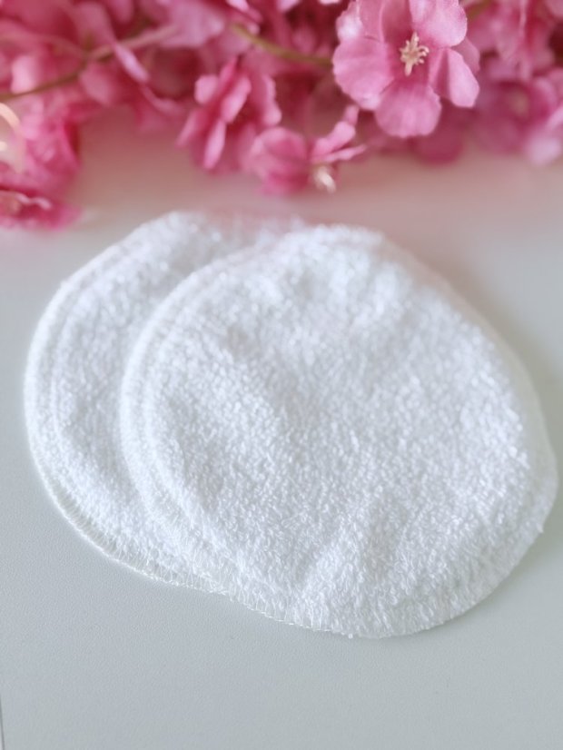 Cotton cosmetic pads - 2 pcs