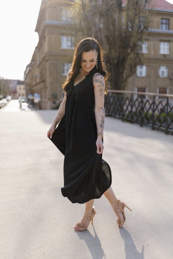 "Aura" dress - black - Size: M/L