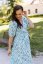 "Boho Breeze" dress -mint leaves - Size: M/L