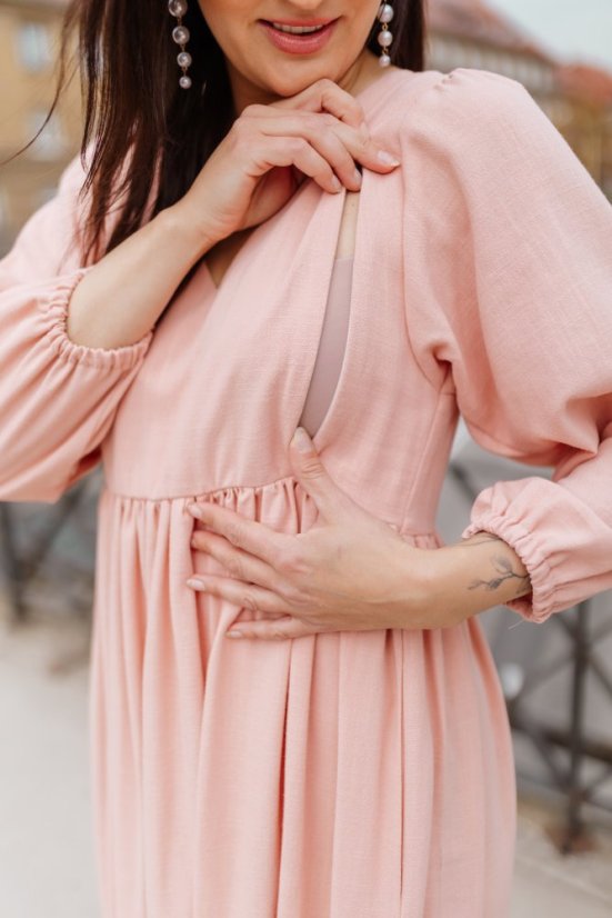 Linen dress "Boho Breeze"  -  different colors
