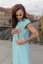 Elegant dress - MOM AND DAUGHTER - Pale blue - Size: M/L