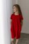 "Luna" Basic Dress - MUM AND DAUGHTER – Red - Size: XL/2XL