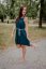 Bamboo nursing dress - emerald