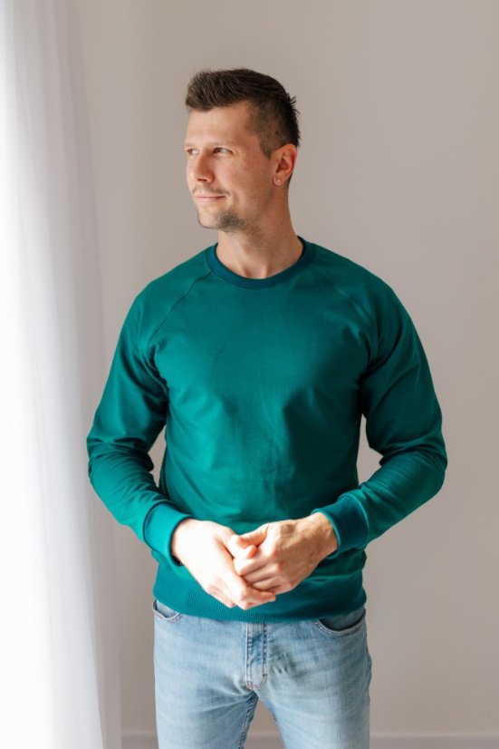 FATHER AND MINI - sweatshirt/sweater - kerosene - Size: S