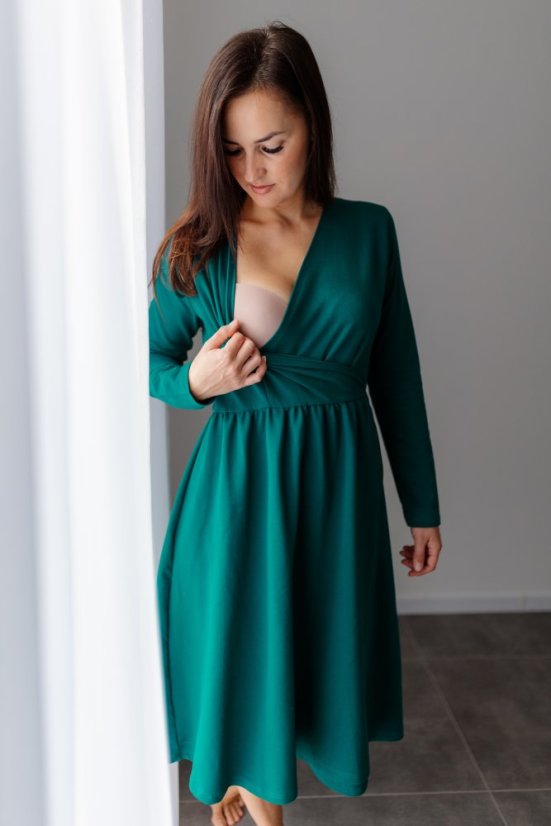 Wrap MIDI dress – kerosene