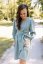"Boho Breeze" dress - powder mint - Size: XL/2XL