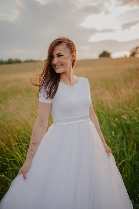 Maternity wedding dress – Tamie - Size: S