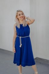 Bambusové šaty – Královská modrá
