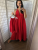 The Aria Muslin Dress - MUM and DAUGHTER - red