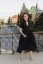 "Boho Breeze" dress - black - Size: M/L