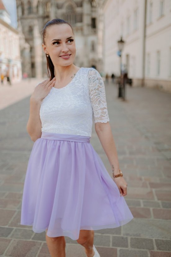 Formal dress "Grace" - LILA - Size: 2XL