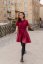"Luna" Basic Dress - MUM AND DAUGHTER – Burgundy - Size: 3XL/4XL