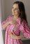 Nursing dress "Tartana" - MOTHER AND DAUGHTER - pink - Size: XL/2XL