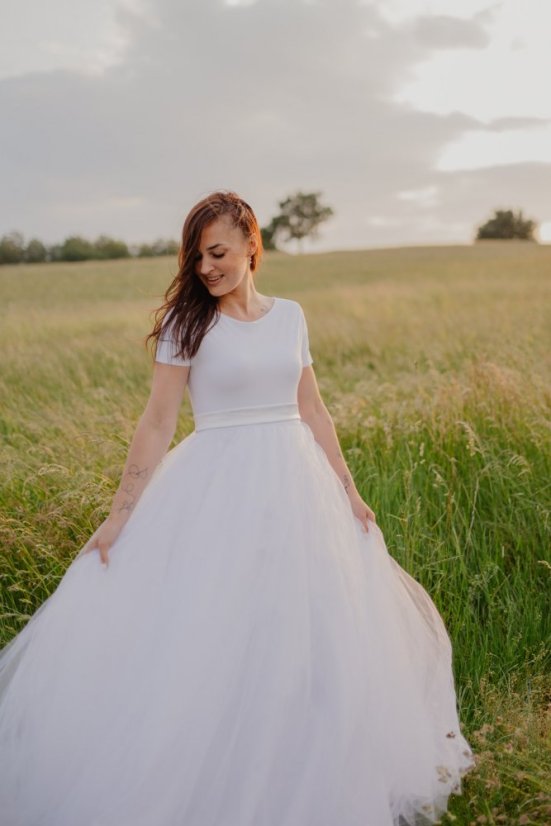 Maternity wedding dress – Tamie