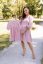 "Boho Breeze" dress MUM AND DAUGHTER - old pink - Size: M/L