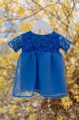 Girls' evening dress Grace - blue