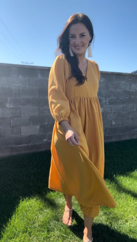 Breastfeeding "Boho Breeze" dress -mango