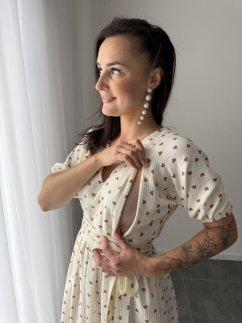 "Boho Breeze" dress - hearts