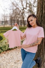 MATCHY Oversized T-shirt - Old pink