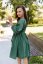 "Boho Breeze" dress - emerald - Size: 3XL/4XL
