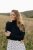 Elegant turtleneck with puff sleeves - Various colors