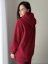 Asymmetrical warm nursing sweatshirt – various colors - Size: UNI