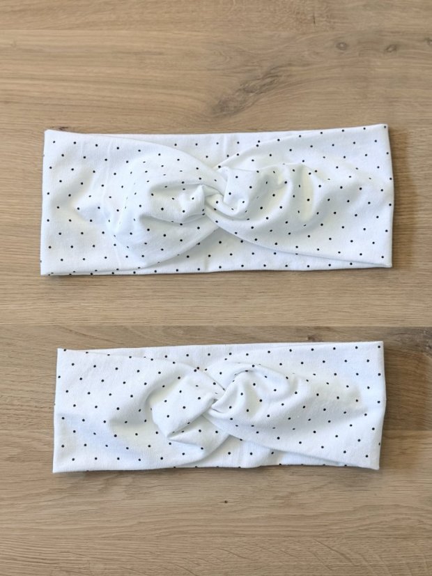 Twisted headband - different colors, patterns and materials - Size: XL