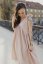 "Aura" dress - beige - Size: XL/2XL