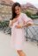 Waffle dress with PUFF sleeves - various colors