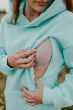 Nursing hoodies and sweaters