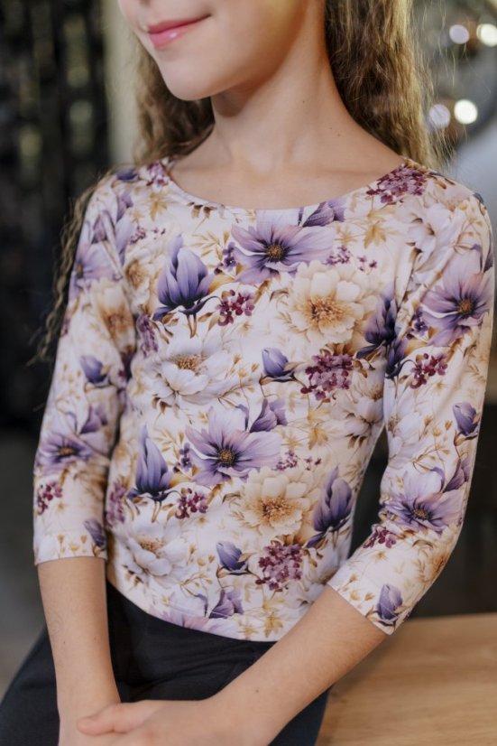 MATCHY knitted t-shirt - various patterns - Size: XS