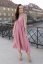 "Aura" dress - dark old pink - Size: Custom size