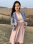 Muslin dress - pink