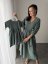 "Boho Breeze" dress MUM AND DAUGHTER - dark mint - Size: XL/2XL