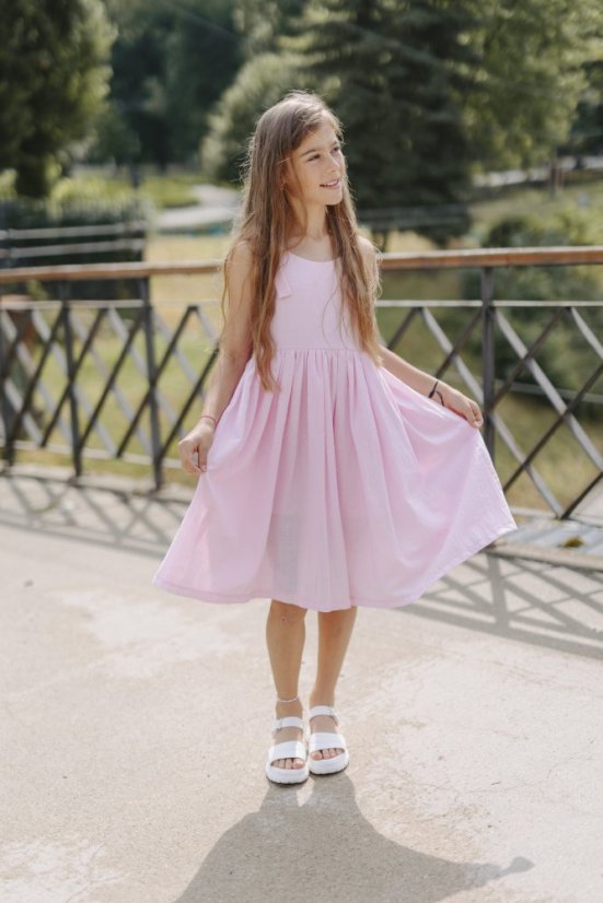 Linen "Aura" dress MUM AND DAUGHTER - different colors - Size: M/L