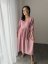 "Boho Breeze" dress MUM AND DAUGHTER - dark old pink - Size: XS/S