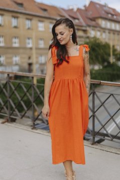 Linen dress "Aurela" - different colors