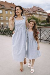Šaty "Aurela" MAMA A DCERA - pásiky