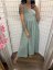 "Aura" dress - basic - dark mint - Size: XS/S
