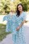 "Boho Breeze" dress MUM AND DAUGHTER - mint leaves - Size: XS/S